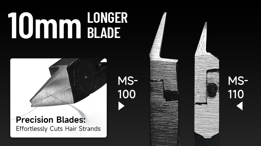 stedi MS-100 model nipper with 10 mm extended cutting blade