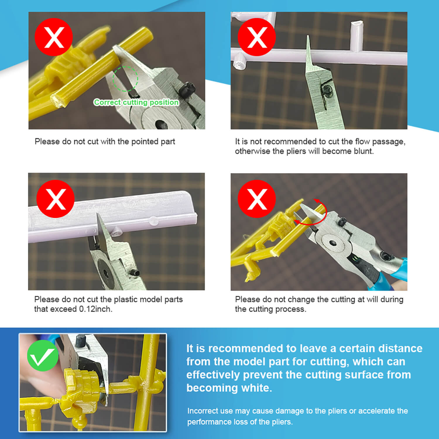 STEDI MS-106 single blade nipper usage instructions and tips