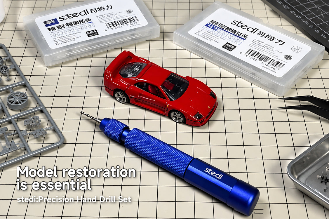 stedi precision hand drill for model making and broken peg repair