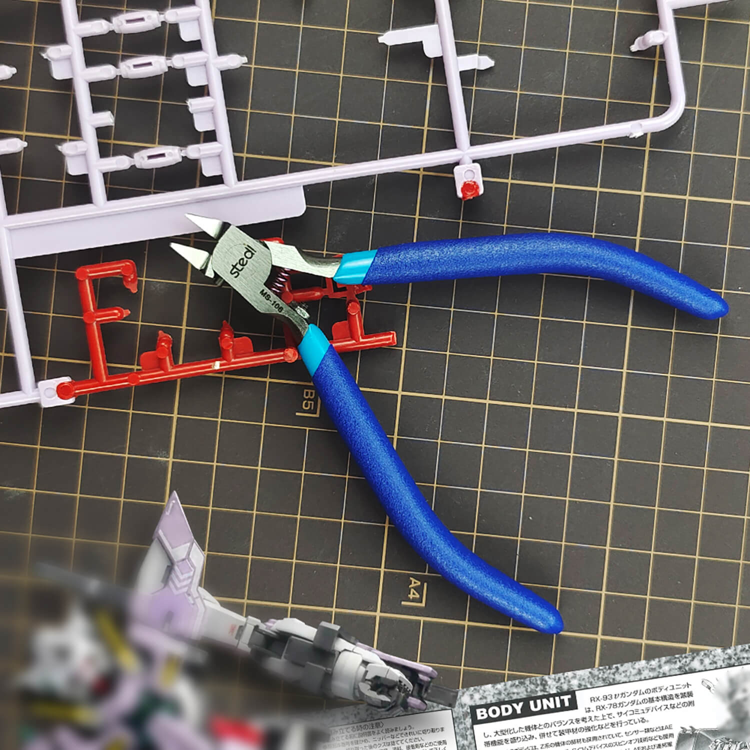 STEDI MS-106 nipper used for plastic model cutting