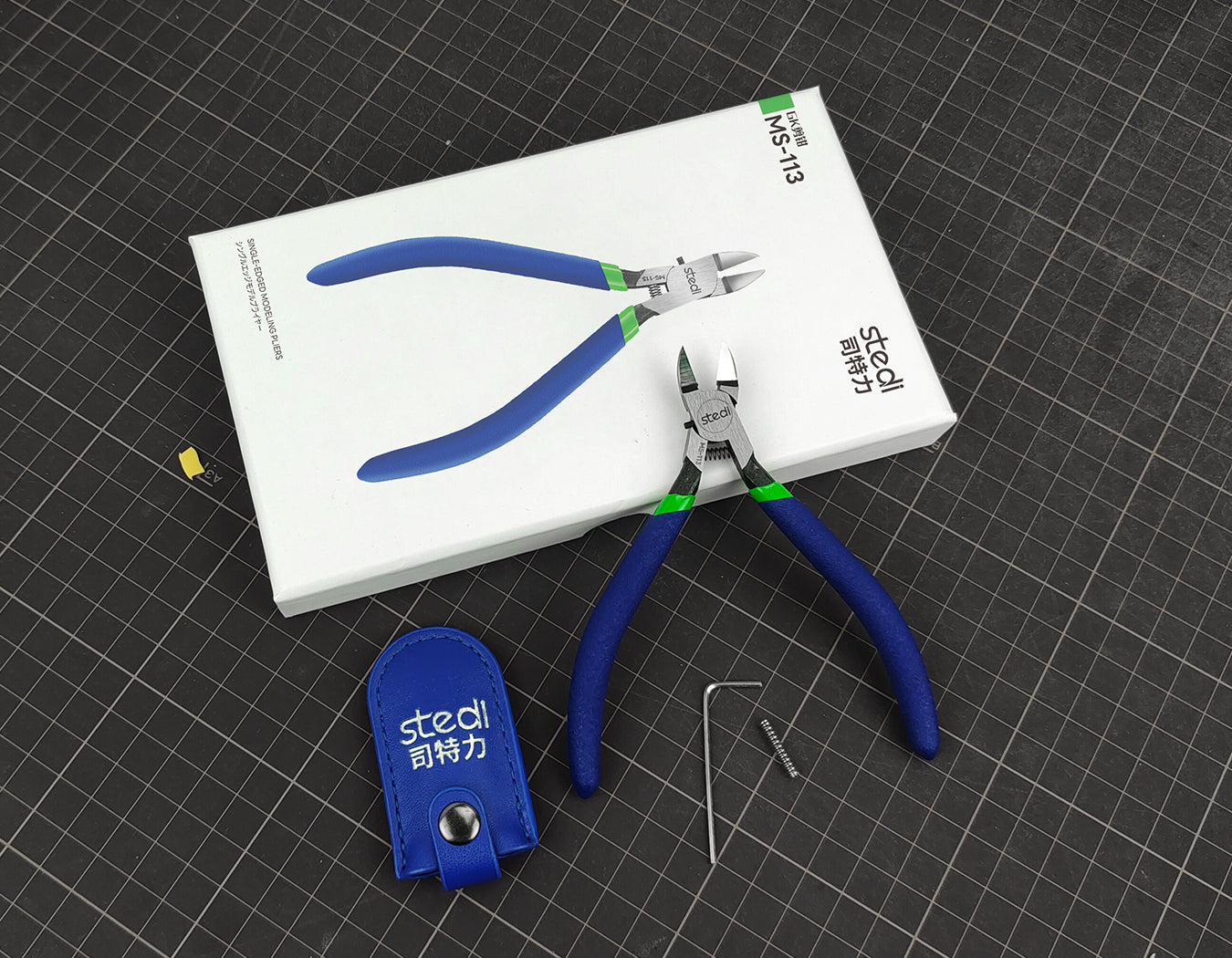 stedi MS-113 model nipper with protective accessories and packaging